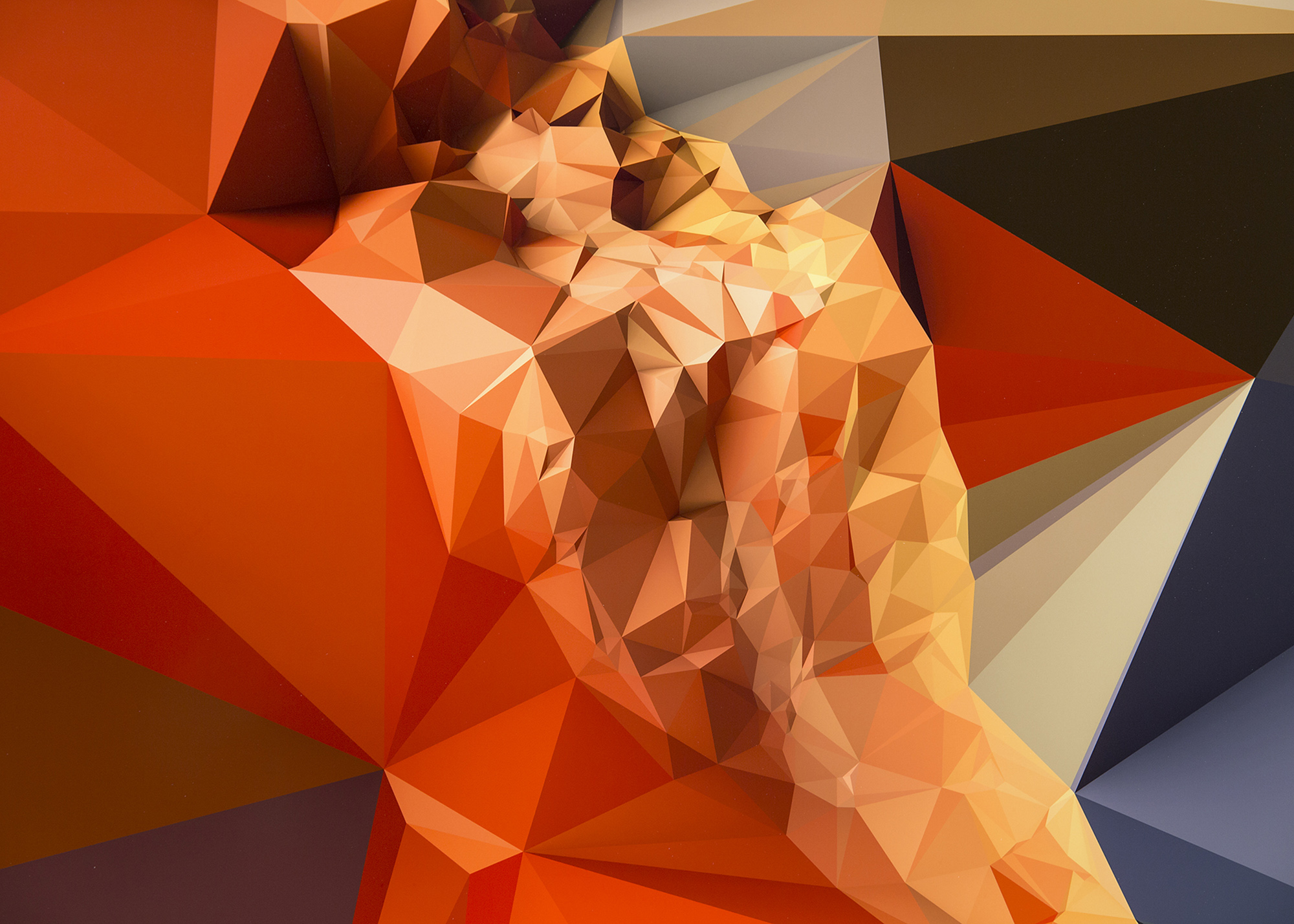 Iconographies #81-01  Adoration after Botticelli, 2015