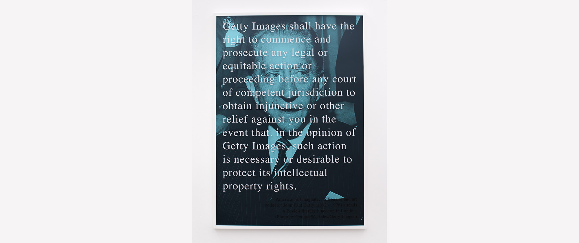 Property, J. Paul Getty, CONTENT LICENSE, 2019