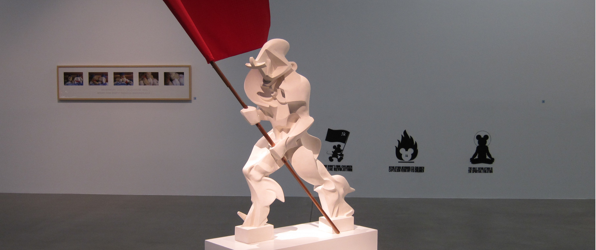Unique forms of continuity in space in context of the revolution (after Boccioni), 1995 – 1997