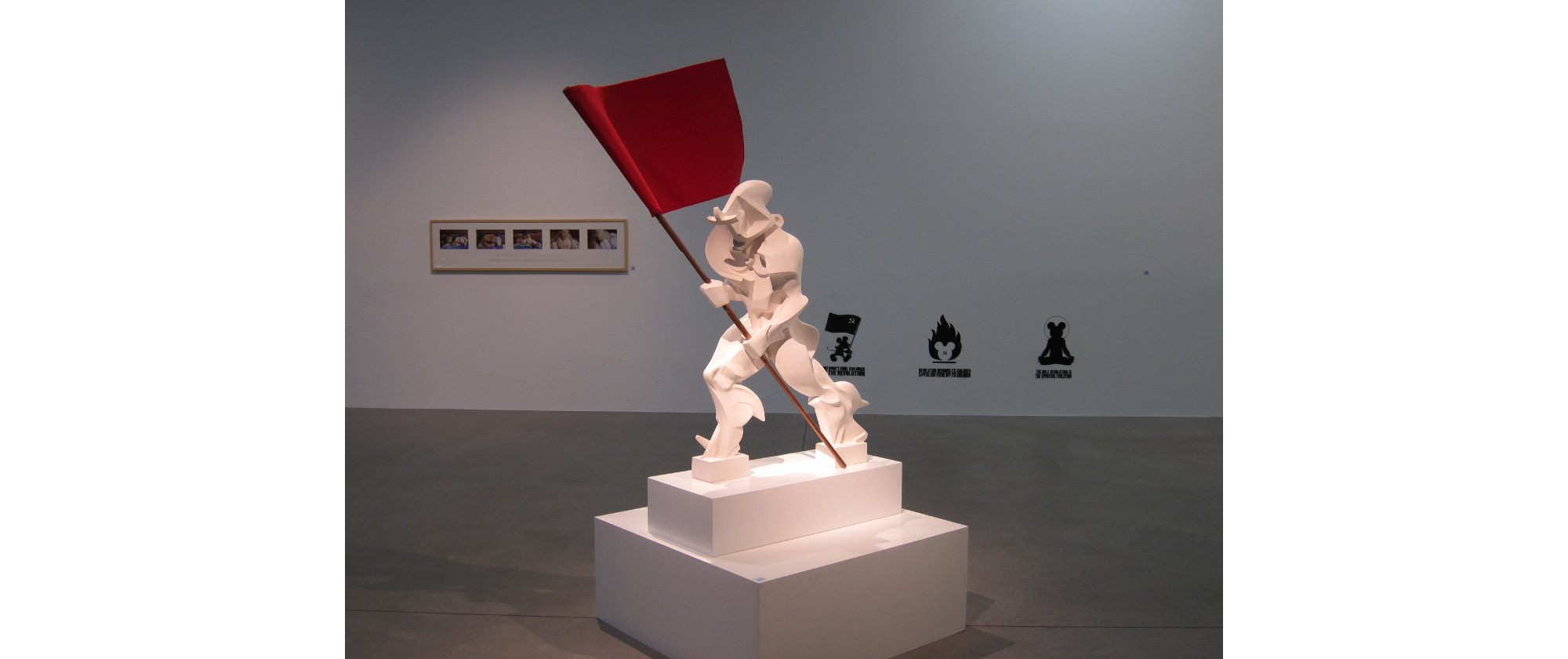 Unique forms of continuity in space in context of the revolution (after Boccioni), 1995 – 1997