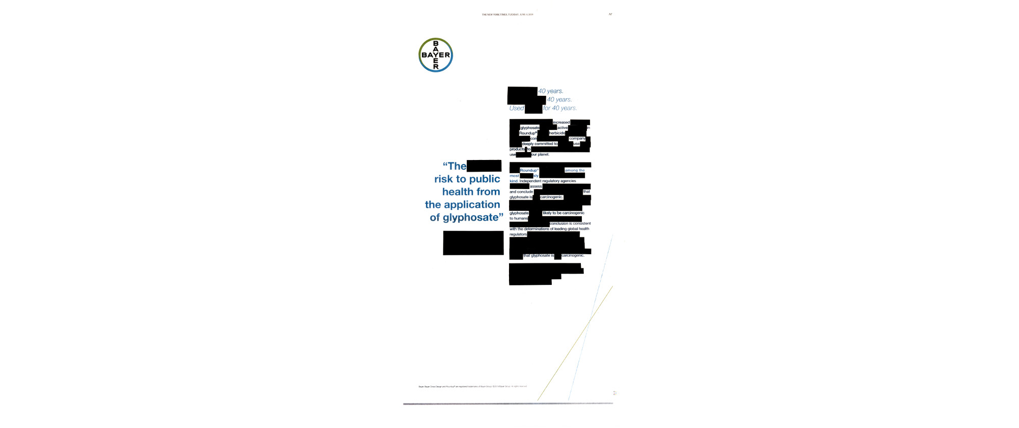 Redacted, 2019