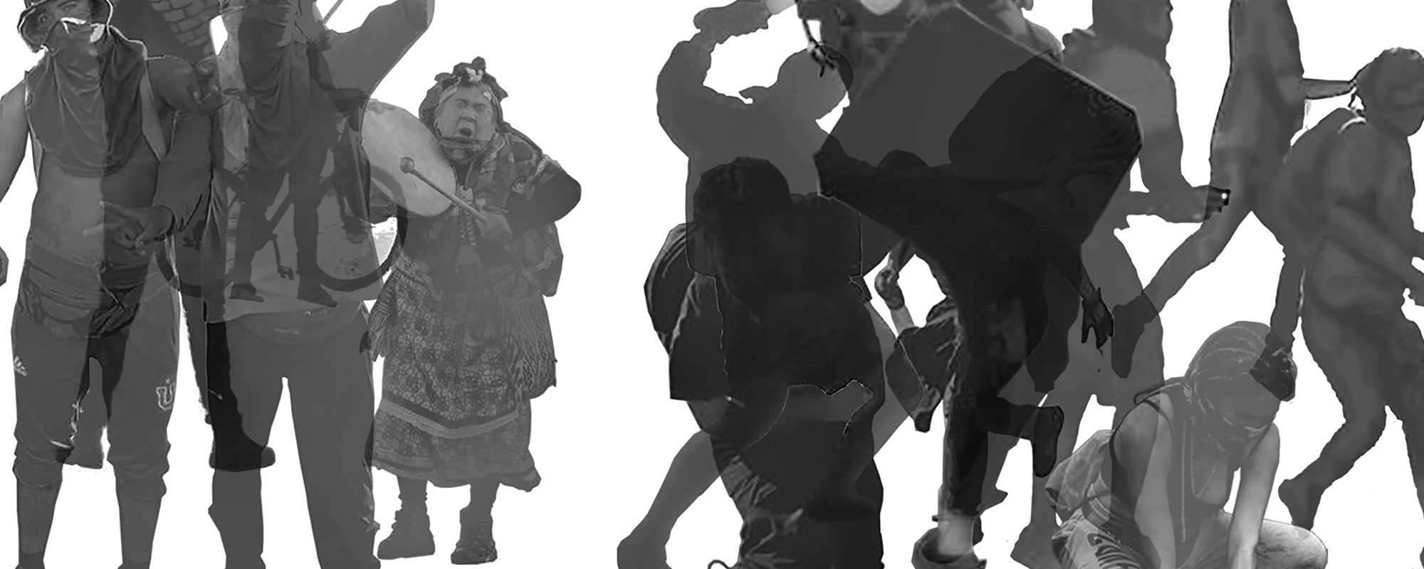 Siluetas Friso 1 (Silhouettes Frieze 1), 2021