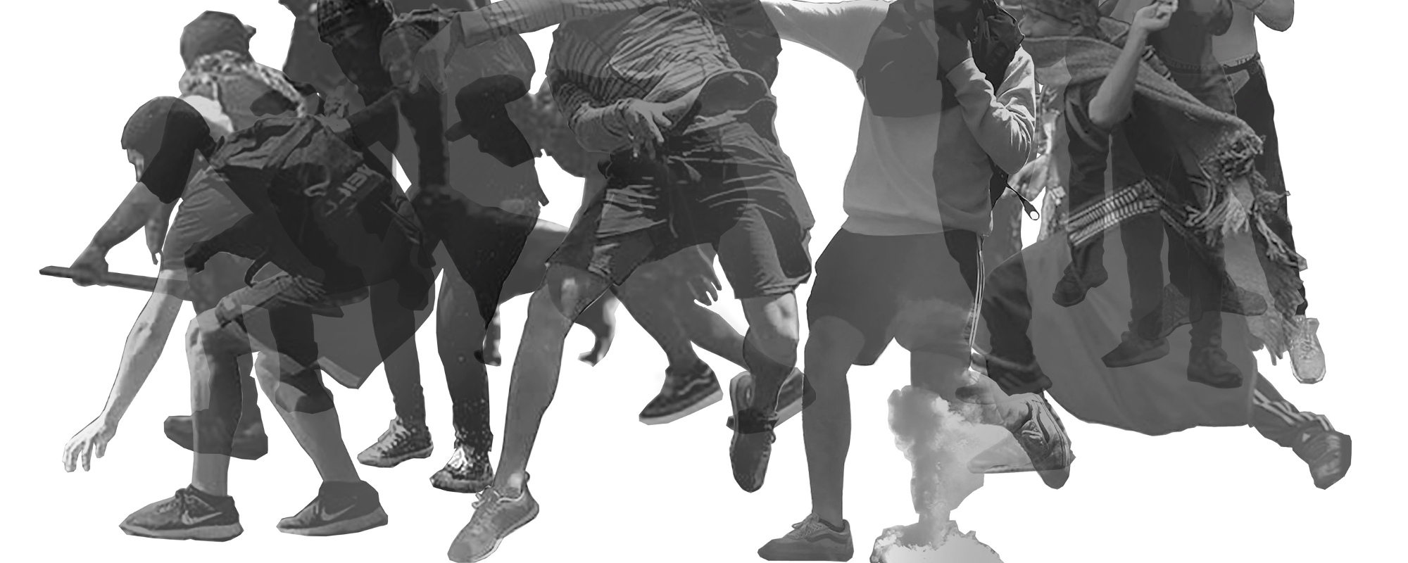 Siluetas Friso 2 (Silhouettes Frieze 2), 2021