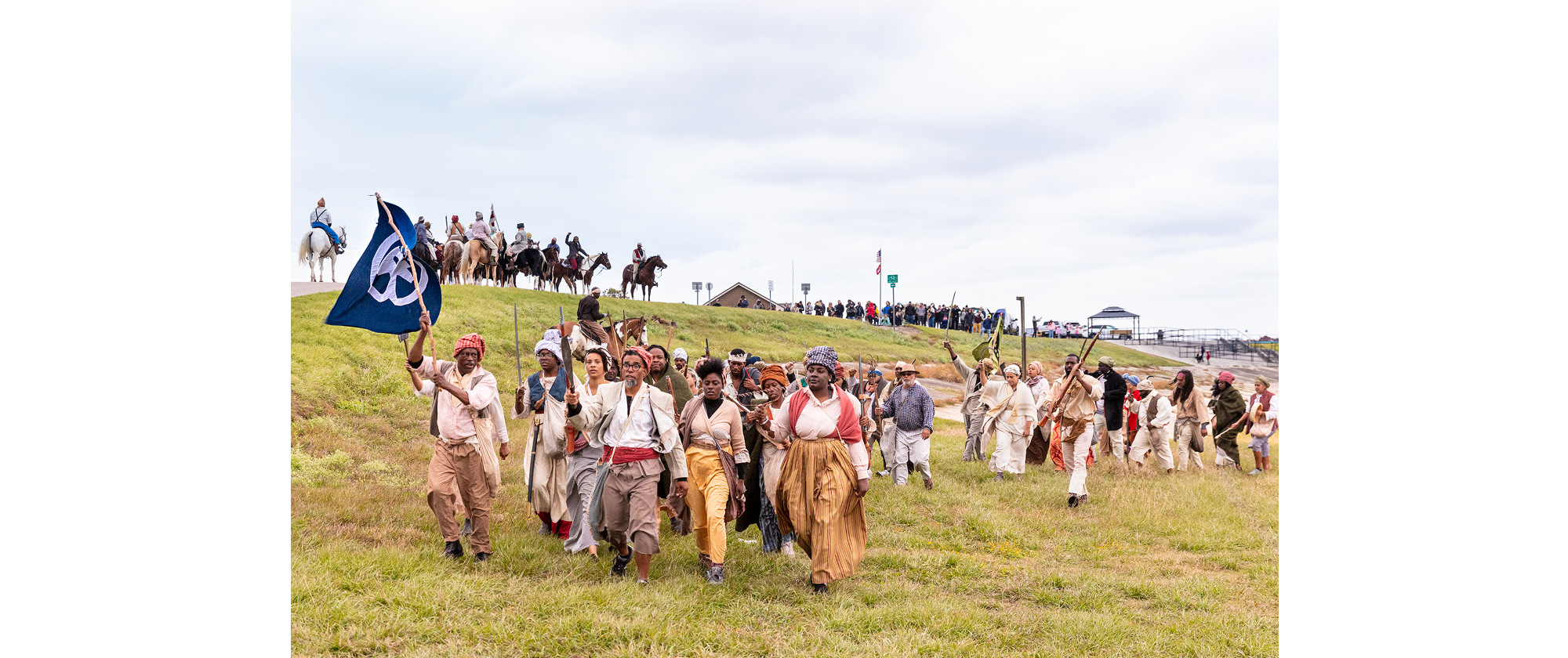 Slave Rebellion Reenactment, performance still 4, 2020
