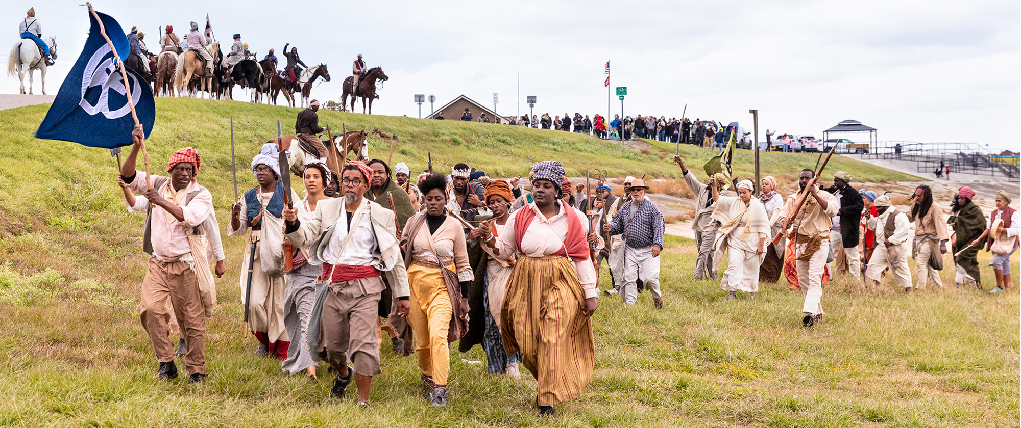 Slave Rebellion Reenactment, performance still 4, 2020