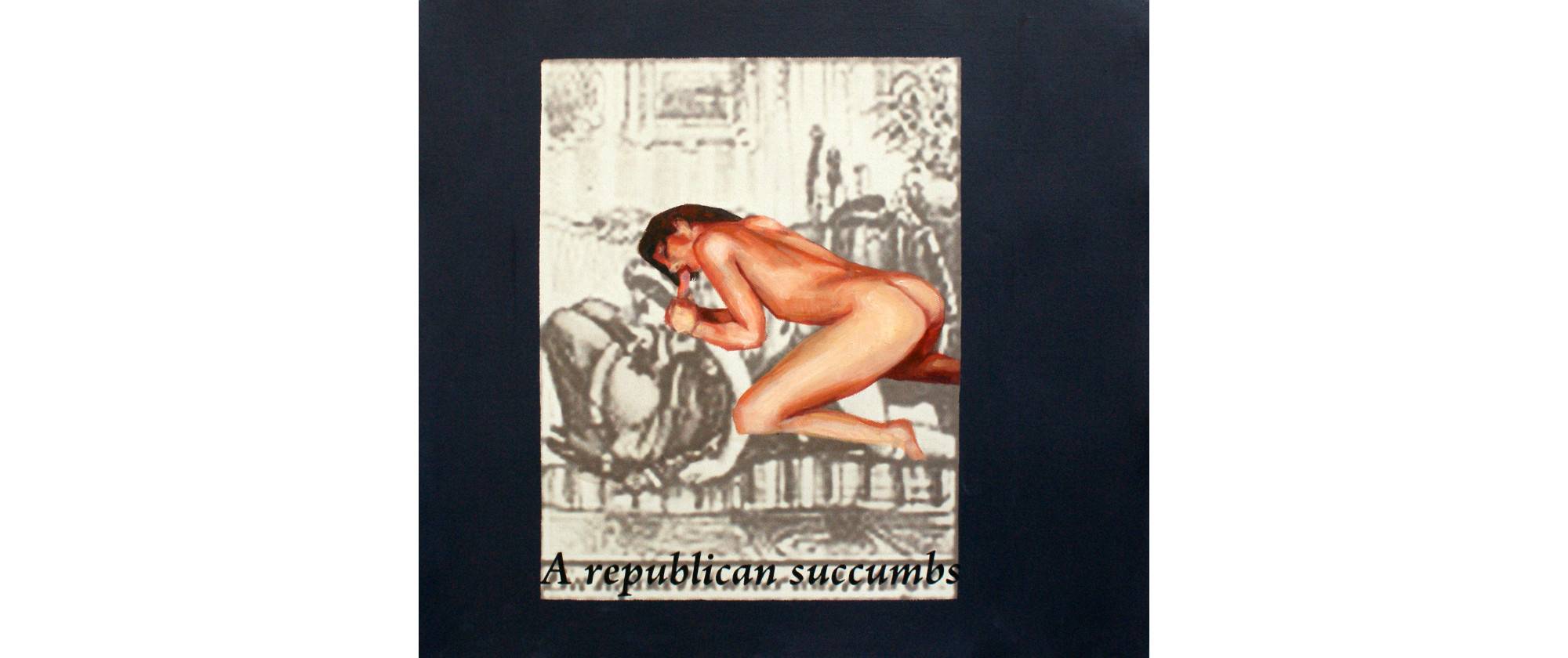 The Last Moment of the Democratic Women Association (grey paintings), 2019